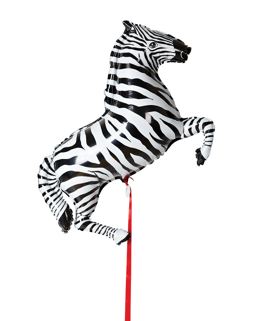 Zebra Foil Balloon