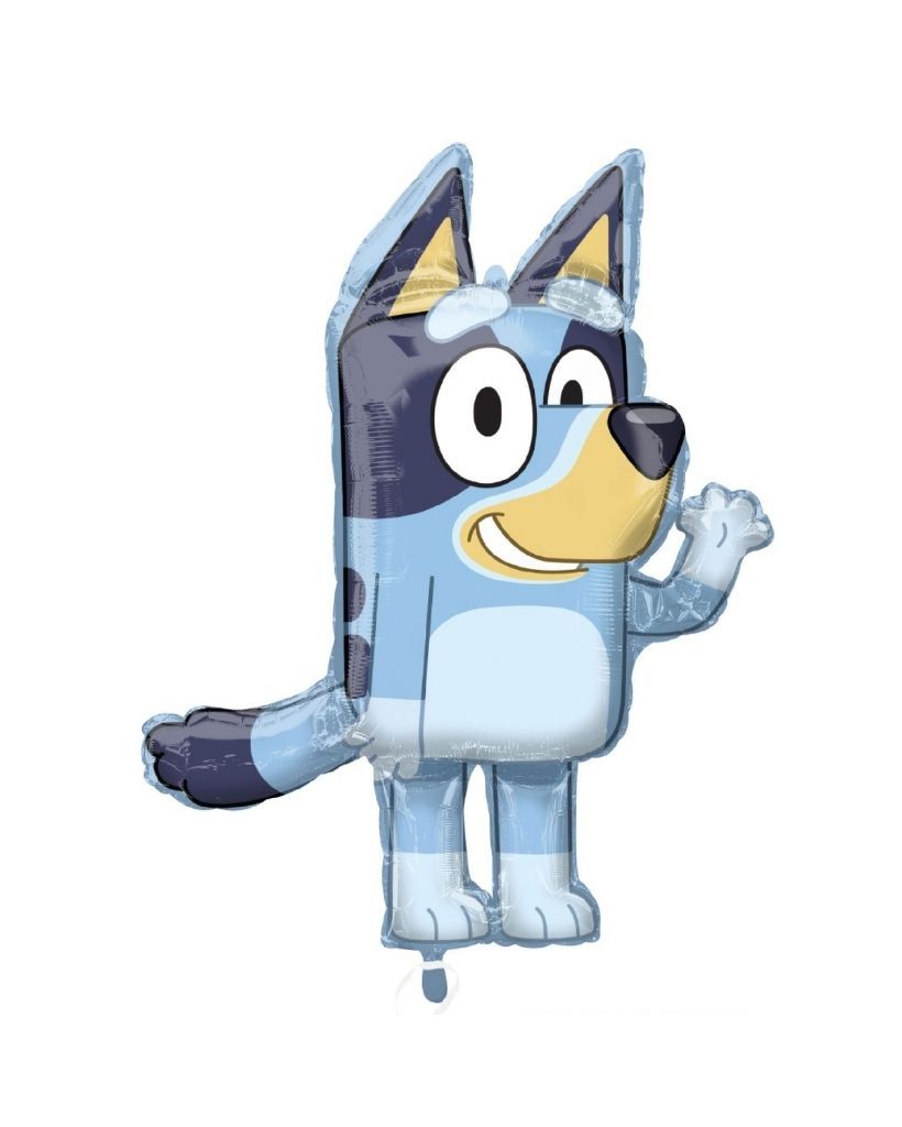 Large Bluey foil balloon for Bluey party theme