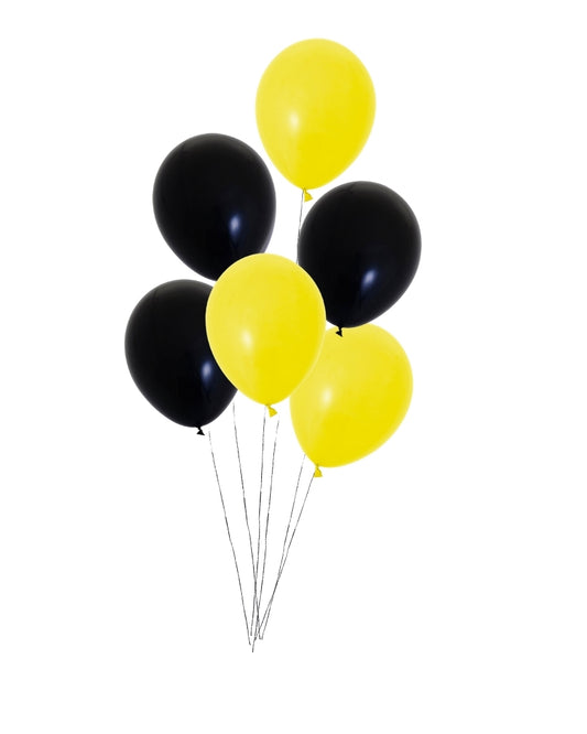 Go Tigers! Balloon Bunch Filled with Helium