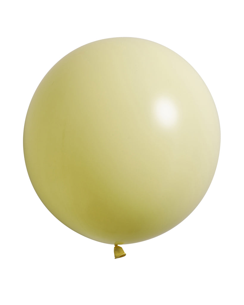 Pastel Matte Yellow Jumbo Balloon