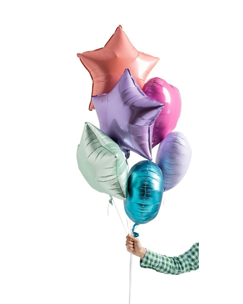 mermaid foil balloon set