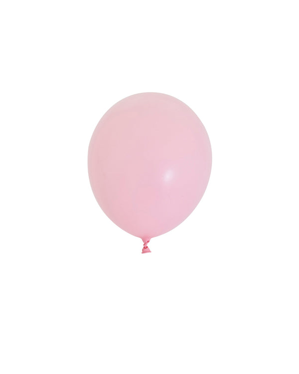 5 Flat Pink Mini Balloons
