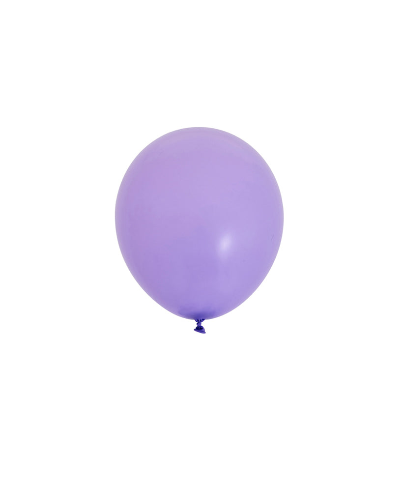5 Flat Lilac Mini Balloons