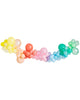 Small Pastel Rainbow Balloon Garland Inflated