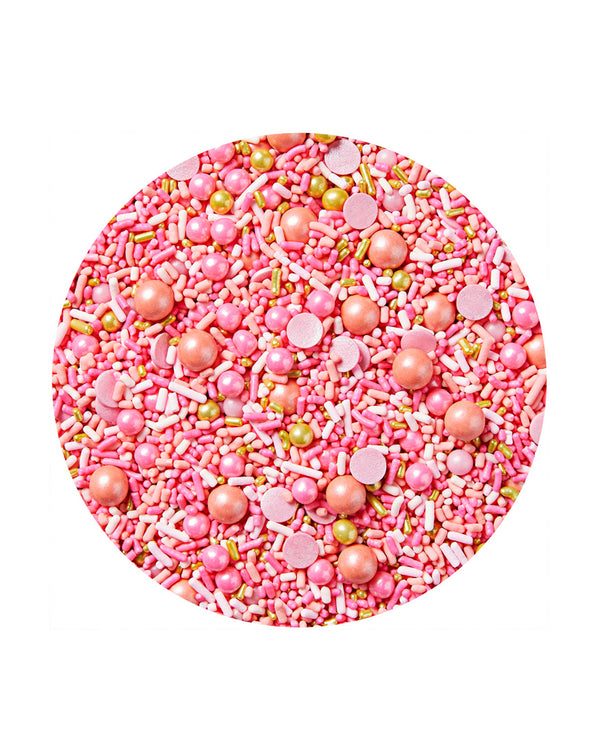 Sucre x Poppies Pink Shimmer Sprinkles