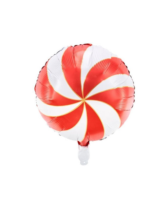 Candy swirl round balloon 