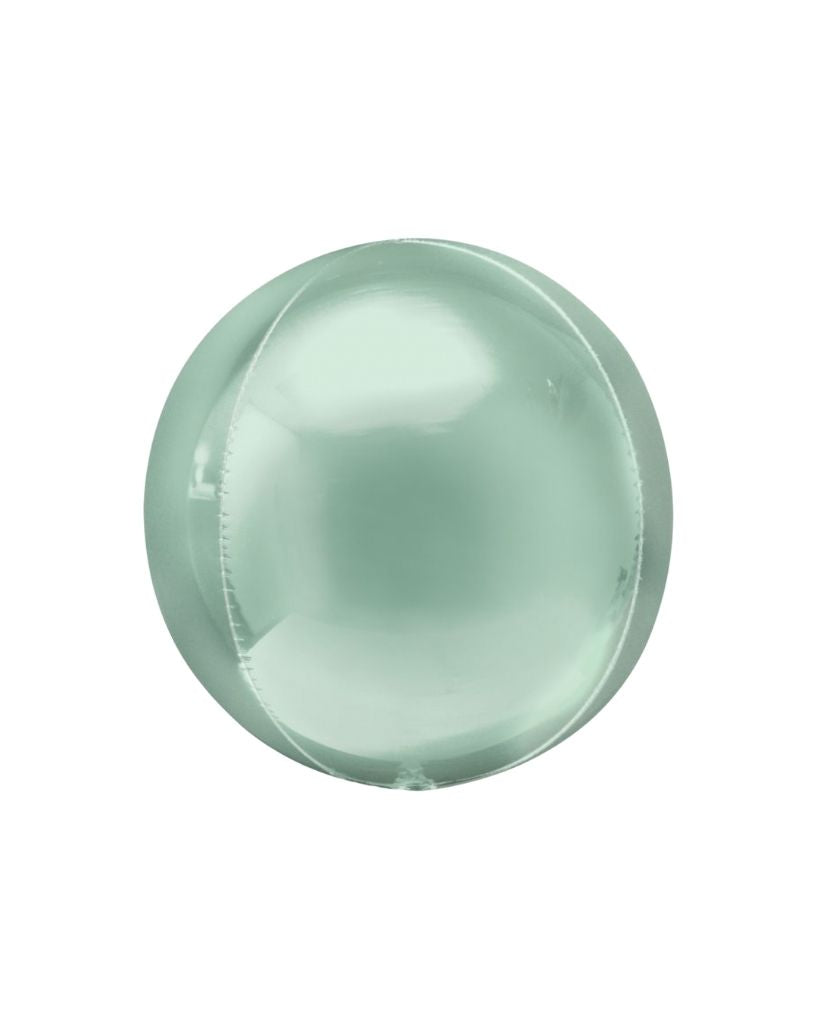 Shiny Mint Orb Balloon