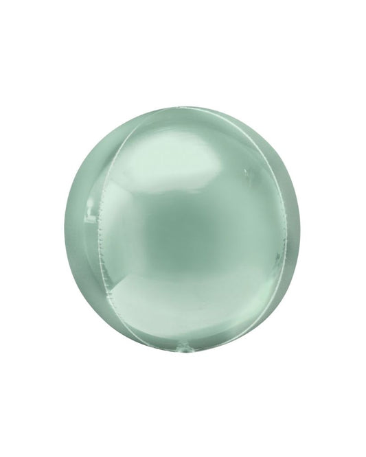 Shiny Mint Orb Balloon