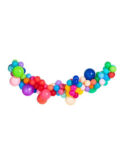 small rainbow balloon garland inflated rainbow party garland