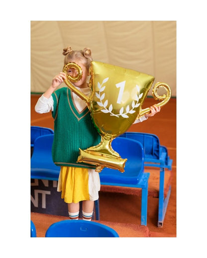 Gold Cup Foil Balloon (flat)